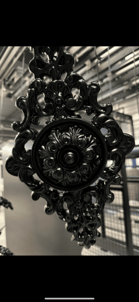 Rénovation d’un portail avec une rosace près de Lyon dans le Rhône